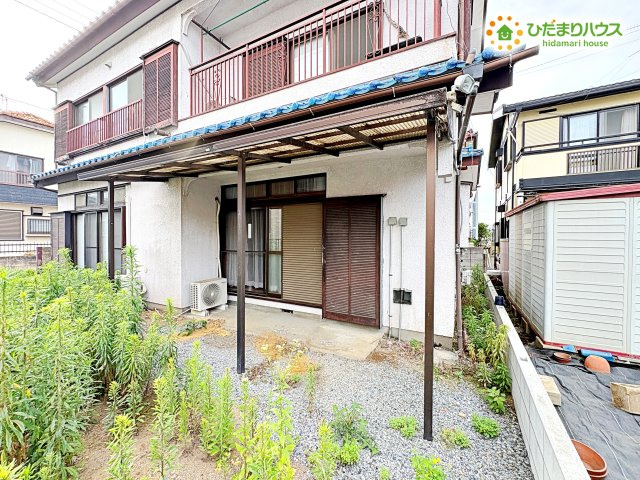 深谷市武蔵野　中古一戸建ての庭