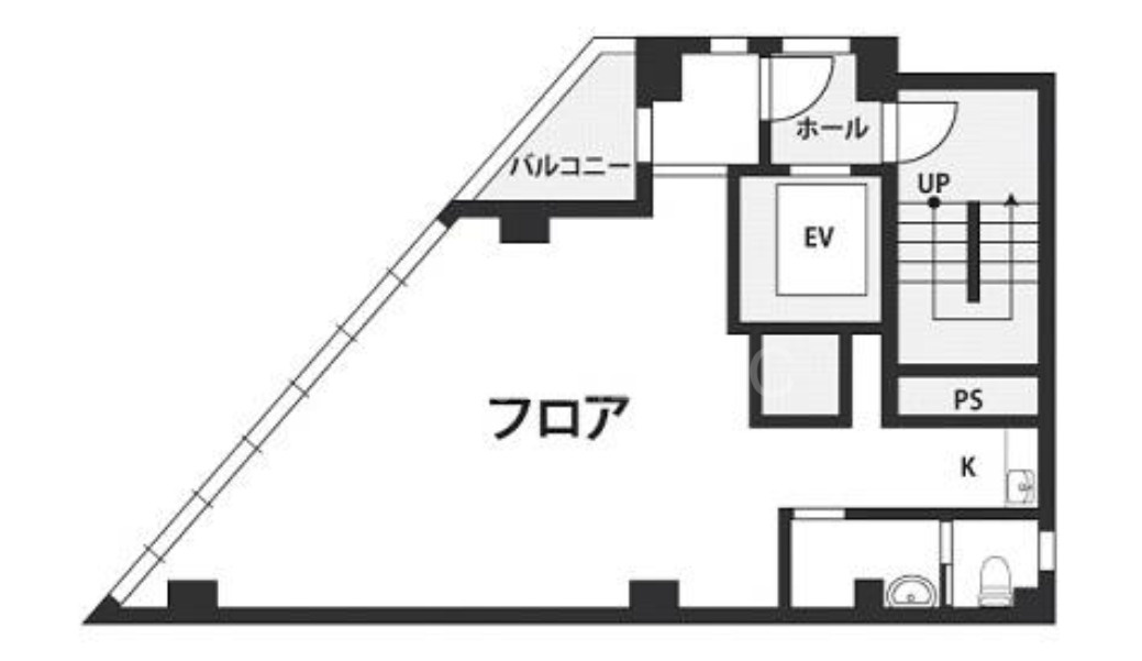 東天満キタムラビルの間取り