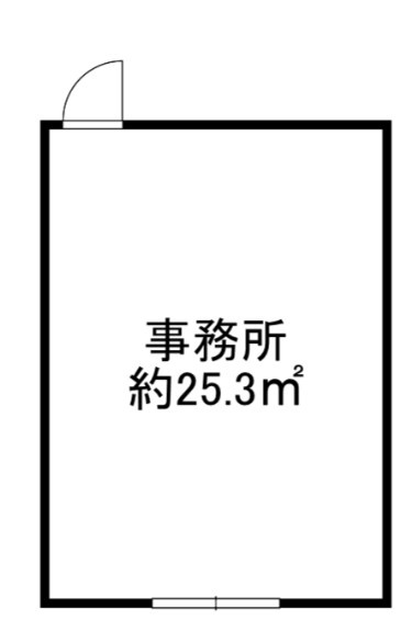 堺市堺区一条通　貸店舗[物件番号：1051059] の間取り