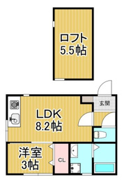 レジェロ武庫川の間取り