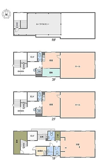 【間取り】 | 池田市荘園２丁目ビル 