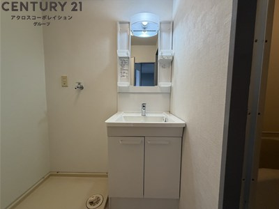 室内洗濯機置き場付きで便利！