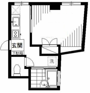 【間取り】 | 十条ホワイトビル | 間取りです。