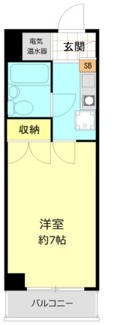 【間取り】 | マンション五反田 | 間取りです。