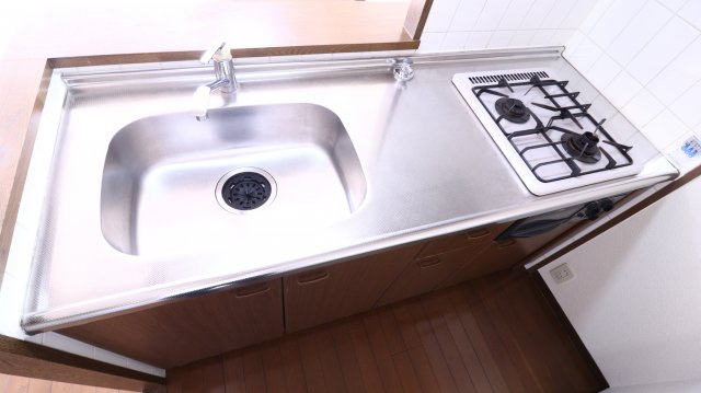 プラザハイツ二ツ屋C棟のキッチン