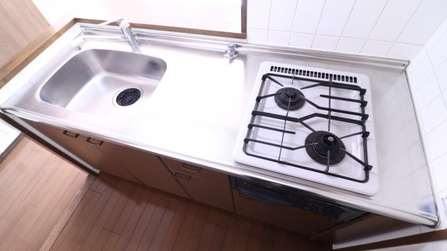 プラザハイツ二ツ屋C棟のキッチン