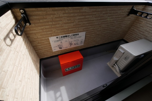 アッシュメゾン天王寺サウスのバルコニー