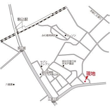 GRAN PASEO本駒込の地図