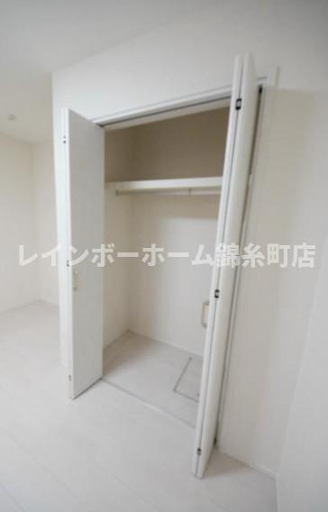 La premièreの収納|※建築中のため参考写真となります。