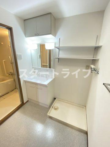 大阪市淀川区野中北１丁目の賃貸マンションの洗面所