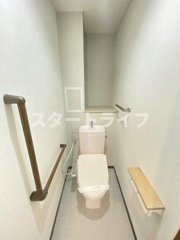 大阪市淀川区野中北１丁目の賃貸マンションのトイレ