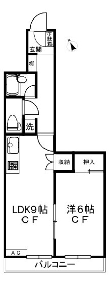 【間取り】 | カーサ富士見ヶ丘