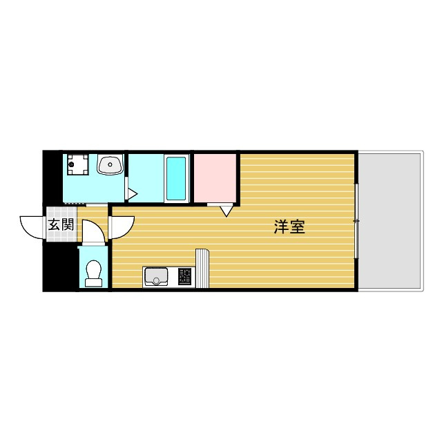 アンプルールフェールSHIBATAの間取り