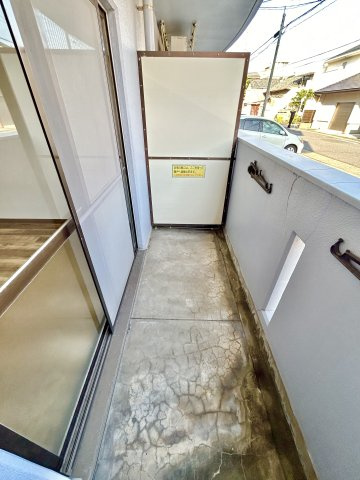 パティオ本山のバルコニー