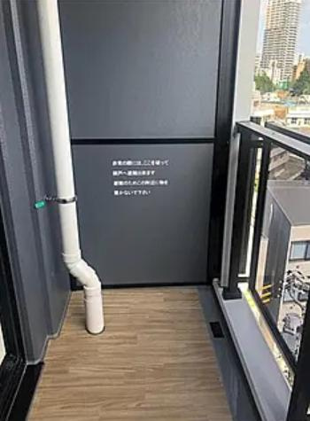 メイクスデザイン池袋EASTのバルコニー