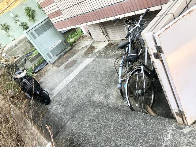 カサデシライⅠのその他共用部分|駐輪場は無料使用できます。
