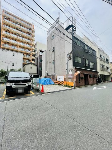 豊島区東池袋２丁目売地の前面道路含む現地写真