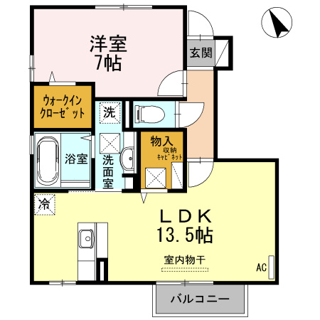 ハイツそれいゆの間取り