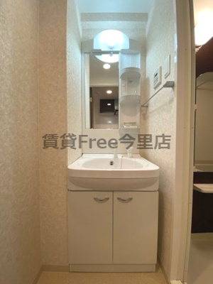【独立洗面台】 | Luxe森ノ宮　仲介手数料無料
