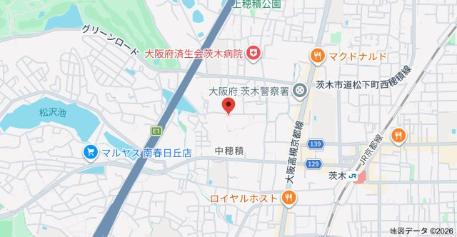 フォレ中穂積WESTの地図