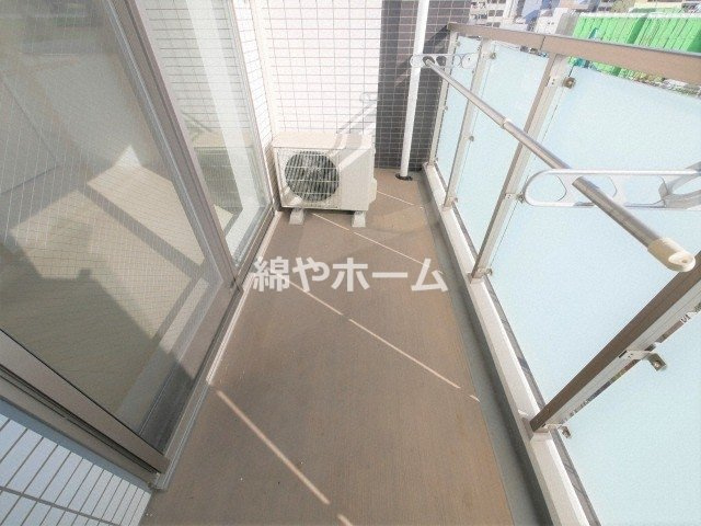 ＶｉＶｉ　ＥＢＩＳＵのバルコニー|バルコニー付きです