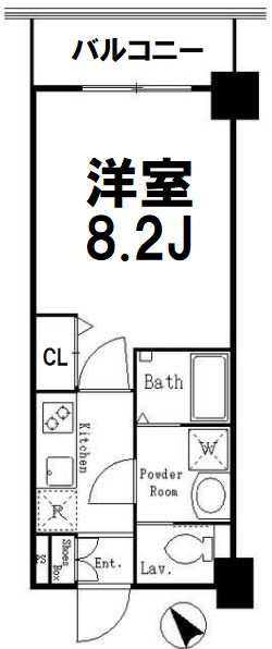 ドゥーエ西船橋の間取り