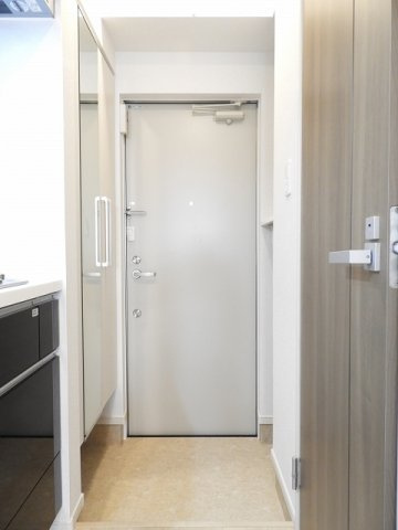 セブンコート長束駅前　Ｂ棟の玄関|ゆったりとした玄関です