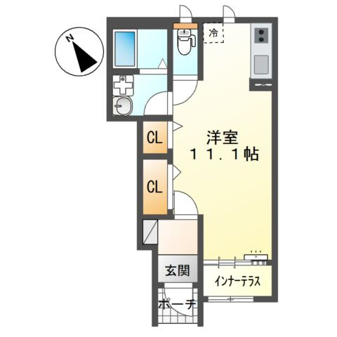 グランディール．ｍⅡ番館の間取り
