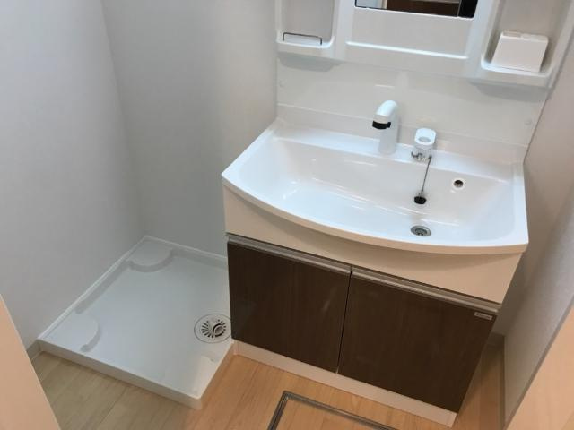 ハニーカルテットの洗面所|洗面
