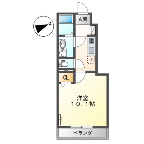 ハニーカルテットの間取り