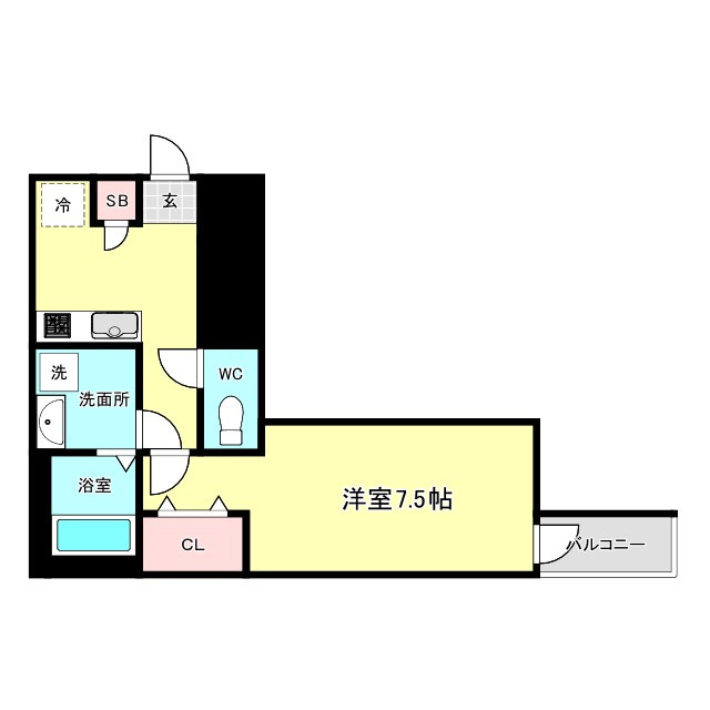H-maison大正Ⅳの間取り