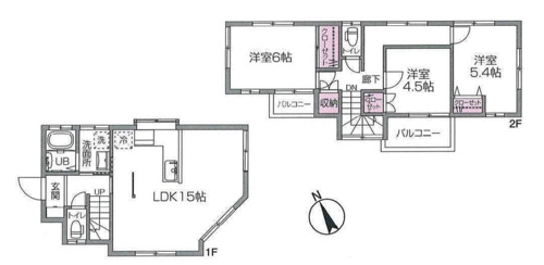 鶴ヶ島市上広谷　中古戸建の画像