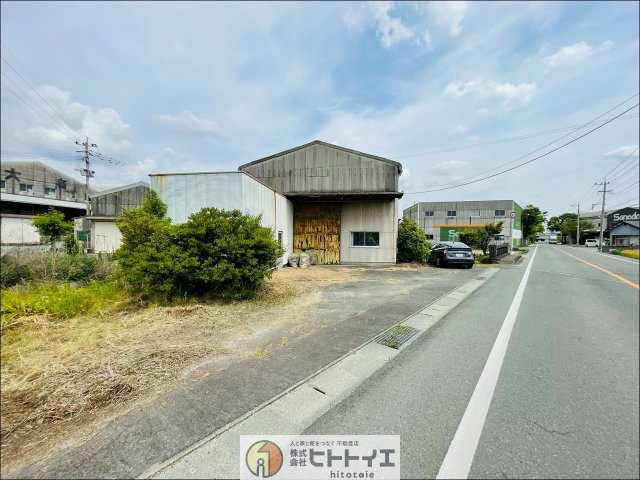 大川市中古賀倉庫の外観