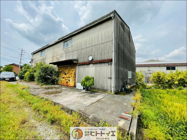 大川市中古賀倉庫の外観