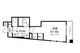 【間取り】 | ＧＲＡＮＤＥＵＲ　ＯＳＡＫＩ | 間取りです。