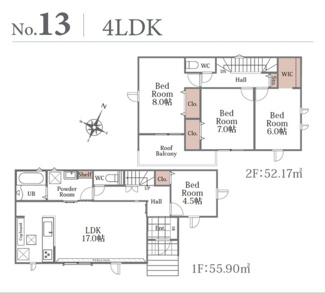  | 【名古屋市港区船頭場1丁目304新築戸建13号棟】✨️仲介手数料無料✨️福田小学校・南陽中学校