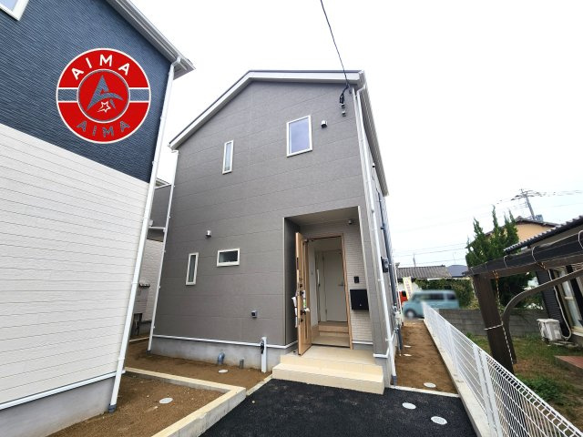 福岡市東区塩浜1丁目第6-3棟(1号棟)の外観|デザイン性のある外観です。