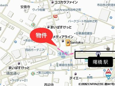 【地図】 | リフレッシュ住吉Ｂ棟