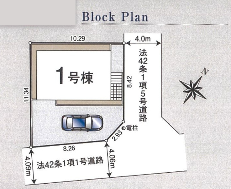 【仲介手数料無料】狭山市北入曽第２９　全１棟の区画図