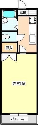 リヴィング若葉の間取り