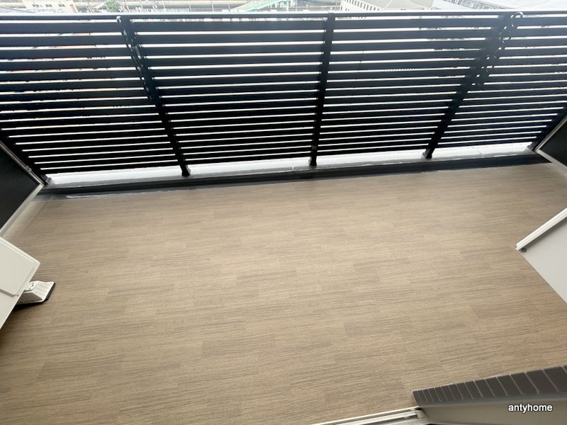 プレジオ城東　仲介手数料無料のバルコニー
