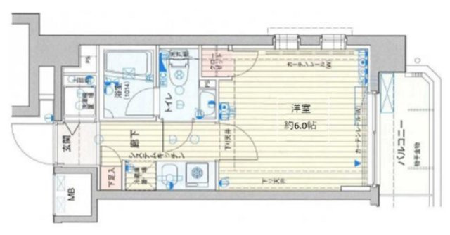 ソアブール池上の間取り|間取り