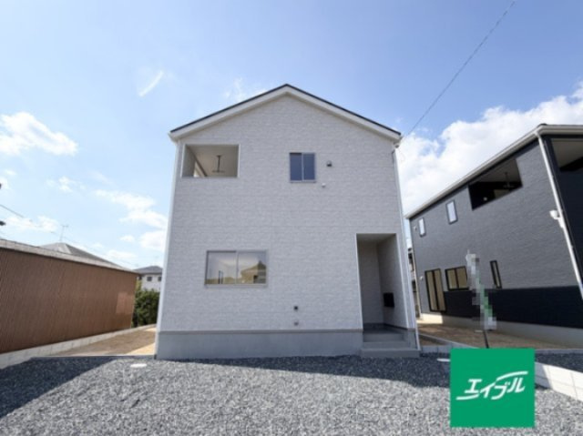 【外観】 | クレイドルガーデン浅口市金光町占見新田第9 (全2棟) | 並列3台駐車可能です！