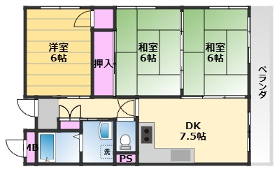 【間取り】 | 青い鳥ハイツ