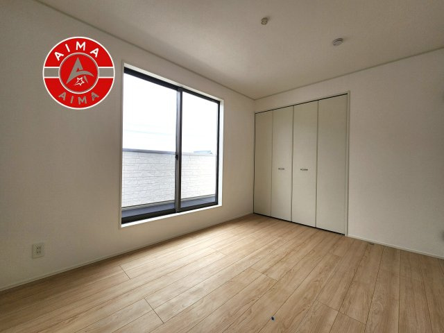 福岡市東区塩浜1丁目第6-3棟(3号棟)の内観：施工例|主寝室です。