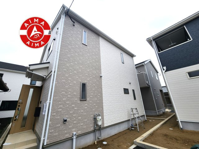 福岡市東区塩浜1丁目第6-3棟(3号棟)の外観|デザイン性のある外観です。