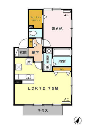 グレイシャス森の間取り