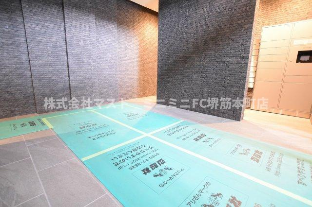 大阪市北区浮田２丁目の賃貸マンションのロビー
