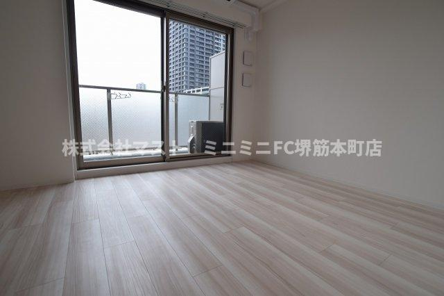大阪市北区浮田２丁目の賃貸マンションの居間・リビング
