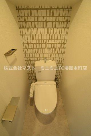 大阪市北区浮田２丁目の賃貸マンションのトイレ|他号室参考写真